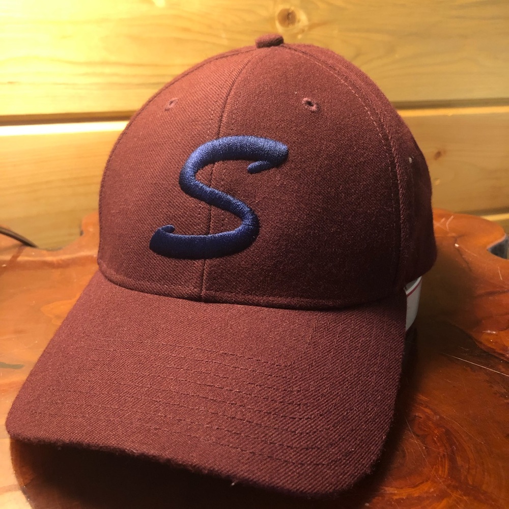 Richardson burgundy dark red hat cap visor 🧢